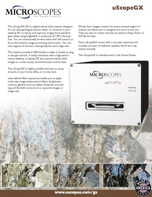 uScopeGX-20 Brochure